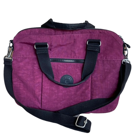 Kipling Handbags - Kipling Plum Notebook/Laptop Tote Bag